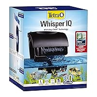 Whisper IQ Power Filter, 175 GPH, with Stay Clean Technology, 30 Gallons
