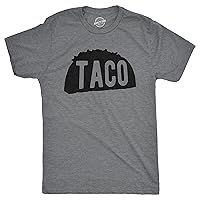 Mens Taco Tshirt Funny Taco Tuesday Tee for Guys
