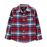 OshKosh B'Gosh Boys' Toddler Woven Buttonfront