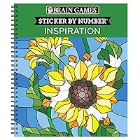 Brain Games - Sticker by Number: Inspiration Brain Games - Sticker by Number: Inspiration Spiral-bound