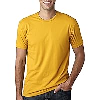 Next Level Unisex Cotton T-Shirt L GOLD