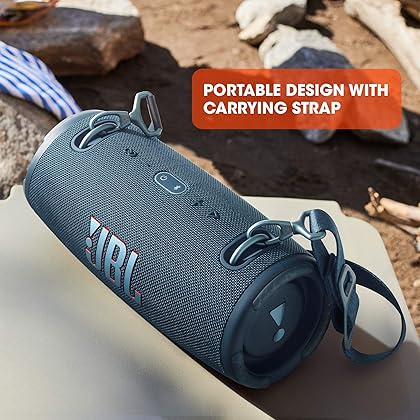 JBL Xtreme 3 - Portable Bluetooth Speaker, Powerful Sound and Deep Bass, IP67 Waterproof, 15 Hours of Playtime, Powerbank, PartyBoost for Multi-speaker Pairing (Black)