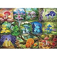 Ravensburger Beautiful Mushrooms 1000 Piece Jigsaw Puzzle for Adults - 12000424 - Handcrafted Tooling, Made in Germany, Every Piece Fits Together Perfectly
