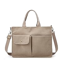Tote Bag for Women Corduroy Shoulder Bag Handbag Casual Tote Purse Corduroy Large Capacity Hobo Bag Crossbody Bag Handbag