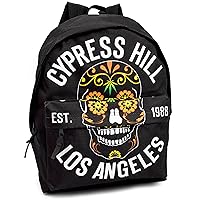 Cypress Hill Backpack LA Music Band Black Rucksack 16”