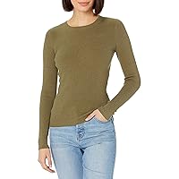 The Drop Women's Amber Fitted Rib Crew-Neck Sweater