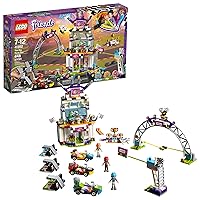 LEGO Friends The Big Race Day 41352 Building Kit, Mini Go Karts and Toy Cars for Girls, Best Gift for Kids (648 Piece)