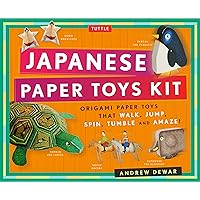 Japanese Paper Toys Kit: Origami Paper Toys that Walk, Jump, Spin, Tumble and Amaze! Japanese Paper Toys Kit: Origami Paper Toys that Walk, Jump, Spin, Tumble and Amaze! Paperback Kindle