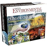 WILD ENVIRONMENTAL SCIENCE Climate Change - Science Kit for Ages 8+ - Real Life Climate Science - Includes Seeds