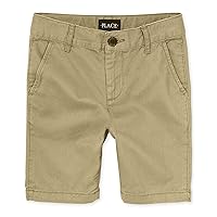 The Children's Place boys Uniform Stretch Chino Shorts