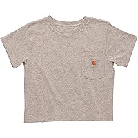 Carhartt Girls' Short-Sleeve Logo Stack T-Shirt