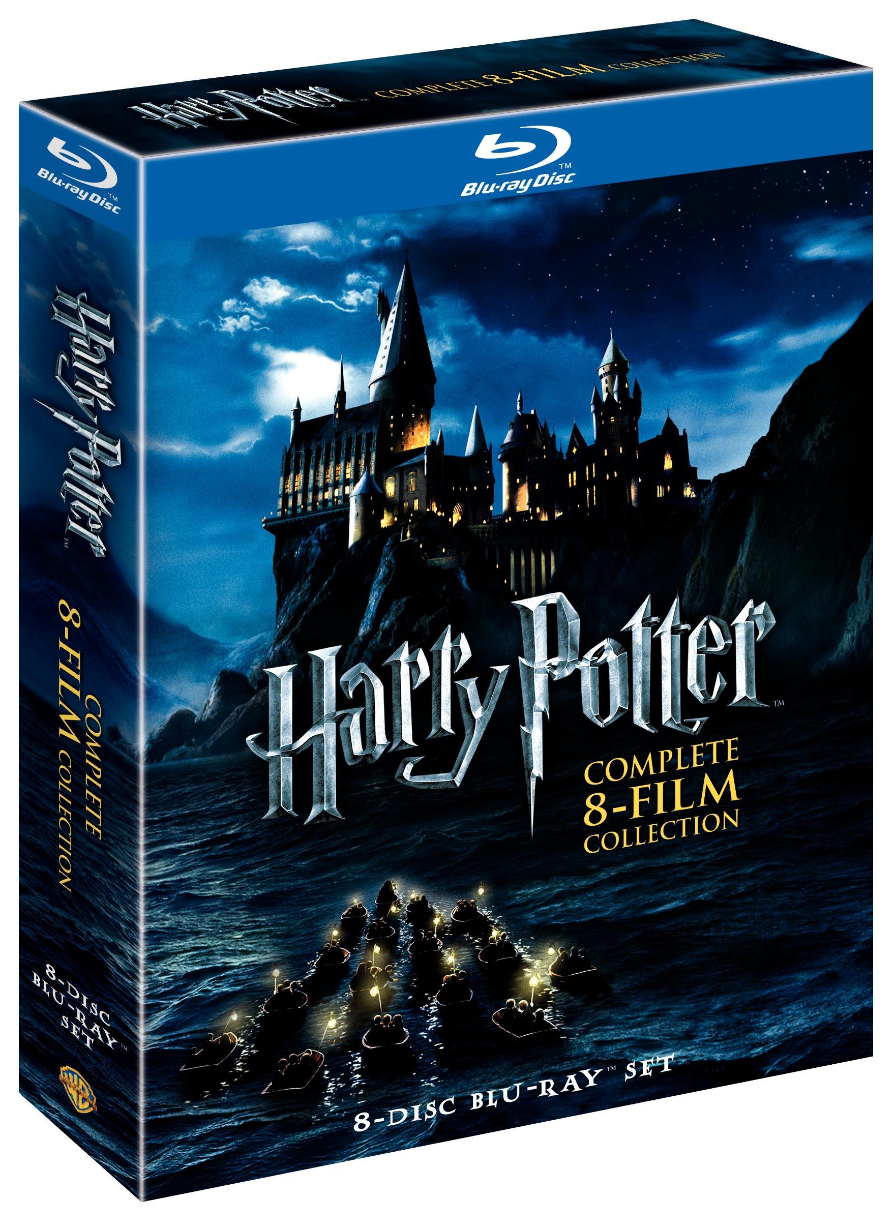 harry potter 8 film collection blu ray