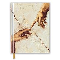 Michelangelo: Creation Hands (Blank Sketch Book) (Luxury Sketch Books)