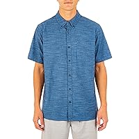 Men's One and Only Textured Short Sleeve Button Up
