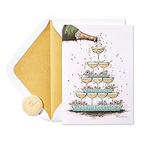 Papyrus Wedding Card - Designed By Bella Pilar (Overflowing with Love)