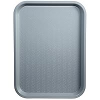 Winco Fast Food Tray, 14 by 18-Inch, Gray