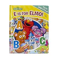 Sesame Street - E is for Elmo! ABCs - My First Look and Find Activity Book - PI Kids Sesame Street - E is for Elmo! ABCs - My First Look and Find Activity Book - PI Kids Board book