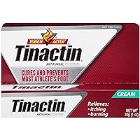Tinactin Antifungal Cream for Athlete's Foot, 1-Ounce Tube