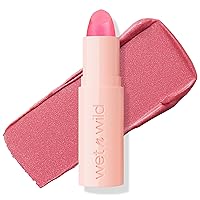 Mega Last Rich Satin Lip Color, Rich Creamy Color with Satin Finish, Infused with Vitamin E & Moisturizing Argan Oil, Lightweight, Silky-Smooth, Vegan & Cruelty-Free - Disco Rose