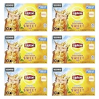 Lipton Southernn Sweet Iced Tea K-Cups, 10 Pods (Pack of 6)
