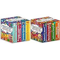 Kindergarten-in-A-Box Bundle (Set 1 & 2) - Gifted Learning Flash Cards - Gifted and Talented Test Prep for CogAT, OLSAT, NNAT, WPPSI, Iowa Test, NYC & More