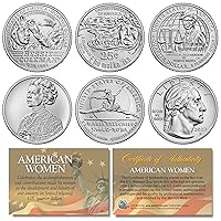 2023 American Women Quarters U.S. Mint 5-Coin Complete Set in Capsules (P-Mint)