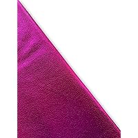 Metallic Cow Leather (Hot Pink, 20 Square Feet (Full Side))