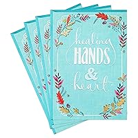 Hallmark Pack of Thank You Cards, 4 Cards with Envelopes (Healing Hands and Heart) for Nurses Day, Healthcare Workers