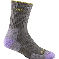 Darn Tough Women's Hiker Micro Crew Midweight with Cushion Sock (Style 1903) - Taupe, Small