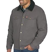 The American Outdoorsman Sherpa Lined Canvas Trucker Jacket