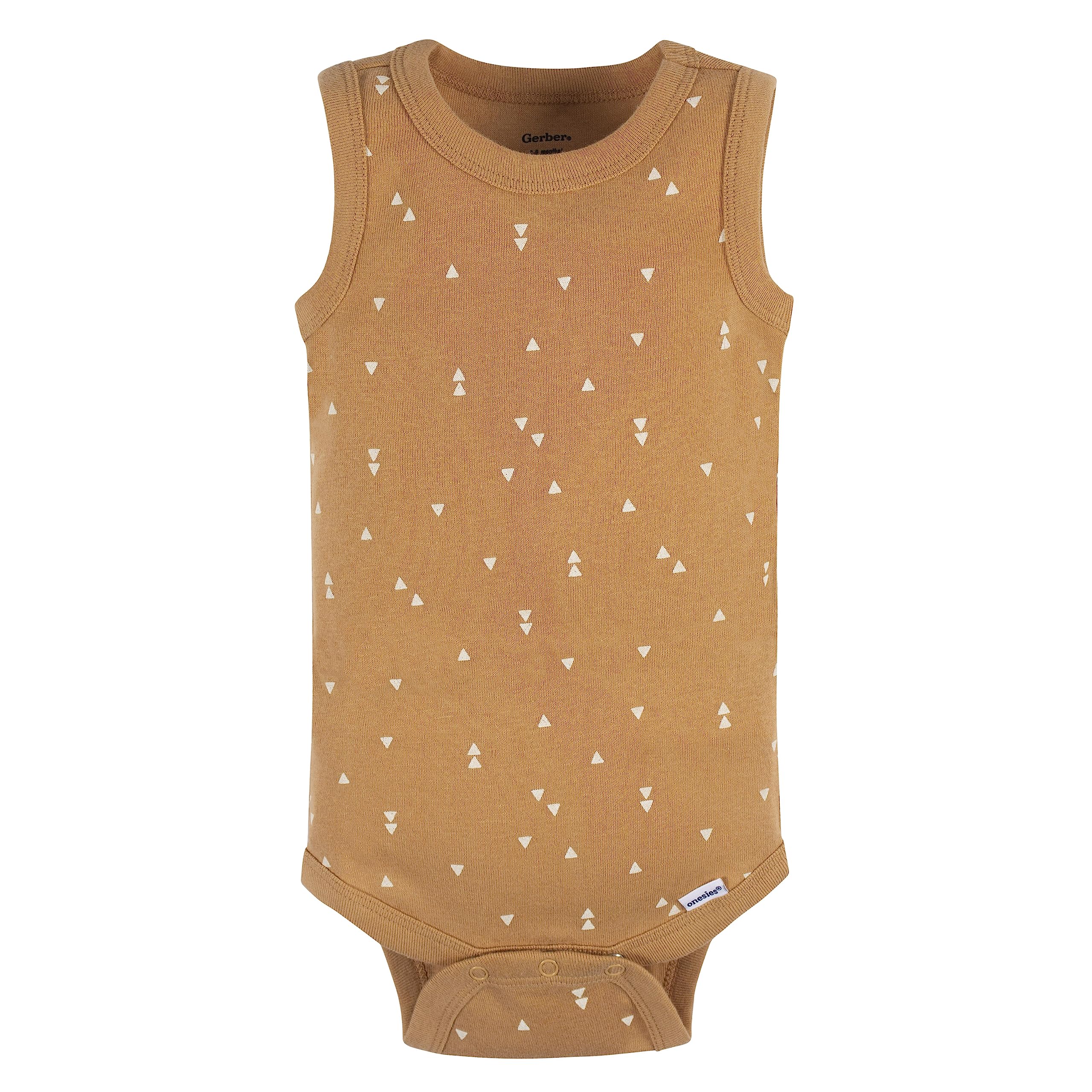 Gerber Baby Boys Multi-Pack Sleeveless Onesies Bodysuit