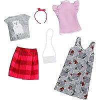 Barbie Fashion 2 Pack, Mix Checks & Nature