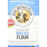 King Arthur Flour - Unbleached Bread Flour, 5 Pound (Pack of 2)