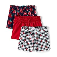 The Children's Place Baby Toddler Girls Paper Bag Shorts