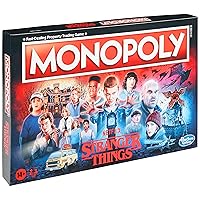MONOPOLY: Netflix Stranger Things Edition Board Game for Adults and Teens Ages 14+, 2-6 Players, Inspired by Season 4, Multicolor For 6 Players