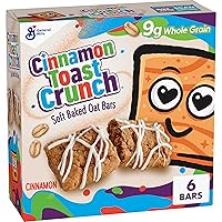 Cinnamon Toast Crunch Soft Baked Oat Bars, Chewy Snack Bars, 6 ct
