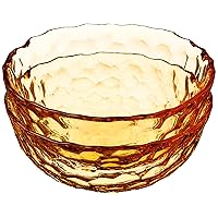 Hive Soup Bowl Amber, 6-Inch (Set of 2)