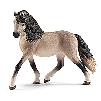 Schleich Horse Club, Realistic Horse Toys for Girls and Boys, Andalusian Mare Toy Horse Figurine, Ages 5+