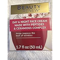 Beauty Renew Day/Night face Cream w/Peptides & Ceramides Complex