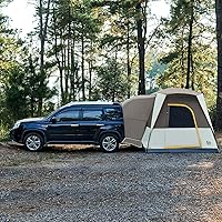TIMBER RIDGE 5 Person SUV Tent with Movie Screen Weather Resistant Portable for Car SUV Van Camping, Includes Rainfly and Storage Bag, 10' W X 8' L X 7.1' H