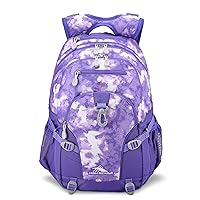 High Sierra Loop-Backpack, Travel, or Work Bookbag with tablet-sleeve, Tie Dye, One Size