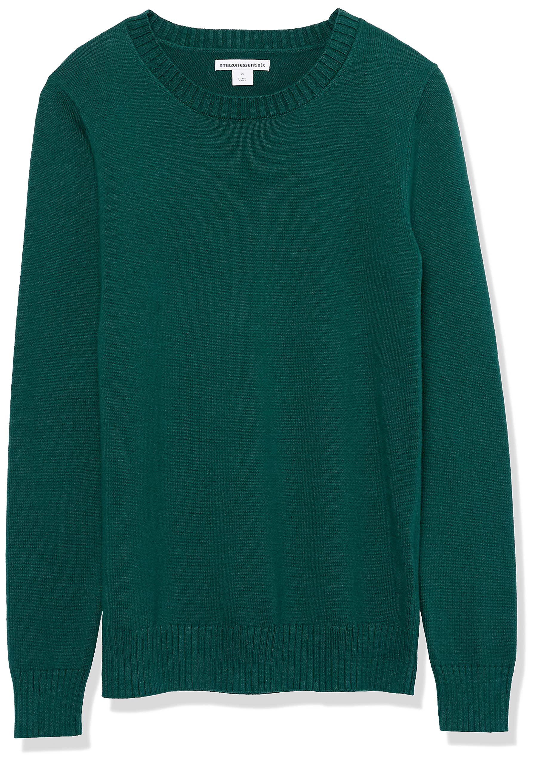 Amazon Essentials Women's 100% Cotton Crewneck Sweater (Available in Plus Size)