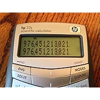 HP 33S Scientific Calculator (F2216A),Grey