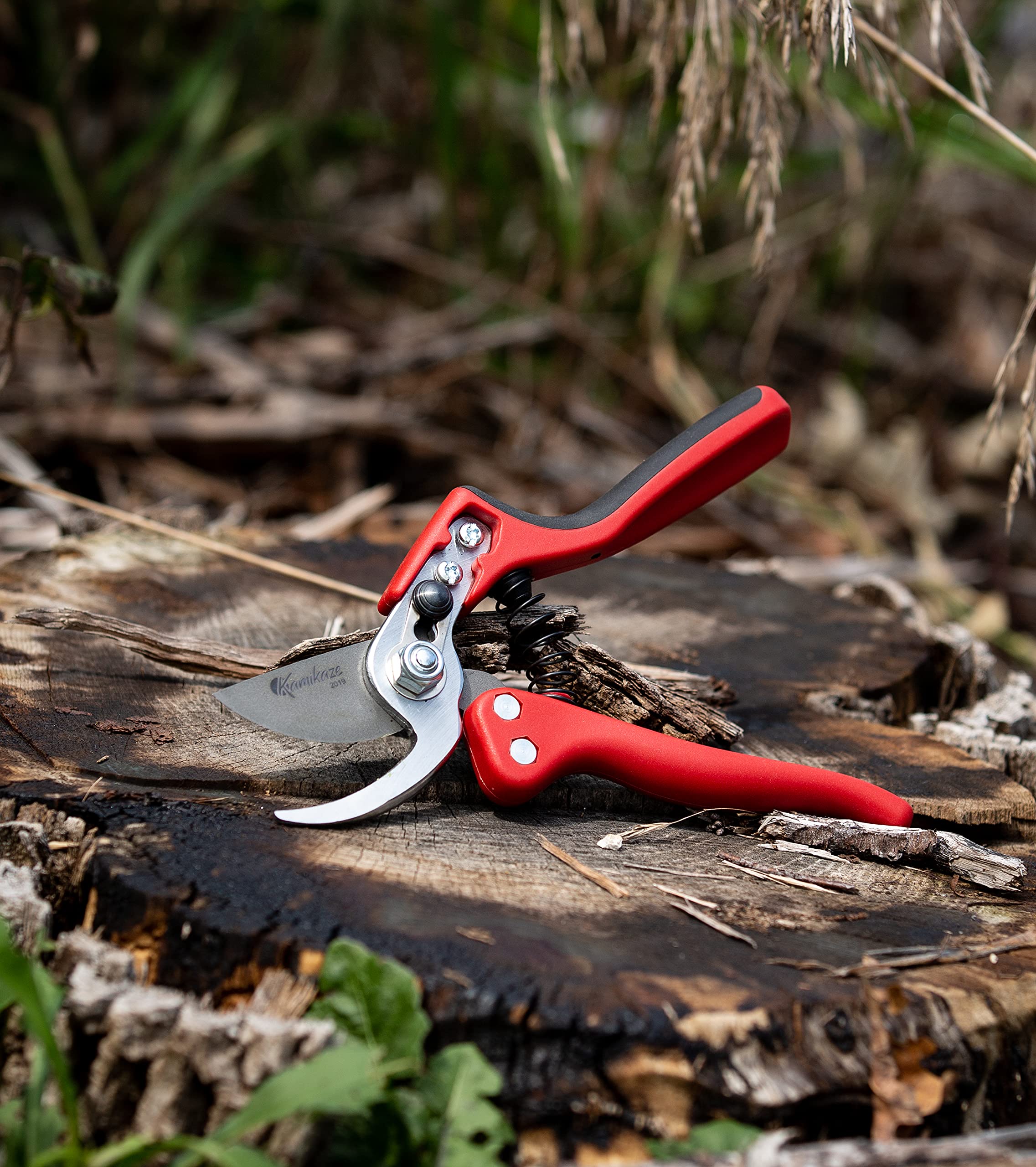 EZ Kut Kamikaze Force Bypass Pruning Shears Heavy Duty - Best Pruners for Gardening and Gardening Gifts for Women and Men - Gardening Hand Tools with a since 1988