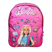 School bag for kids 17 inch backpack for girls pink school bag stylish  Princess Snow white Barbie girl (Barbie Girl) : Amazon.in: Fashion