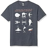 Star Wars Men's Big Ship Silhouette T-Shirt