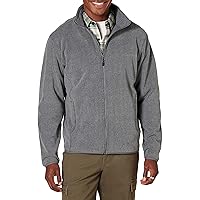 Amazon Essentials Men's Full-Zip Fleece Jacket-Discontinued Colors