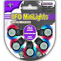 WindNSun UFO Mini Lights - Light Accessory for Kites, Black, One Size (79101)
