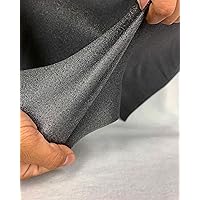 1/8'' Medium Density 60'' Wide Stretch Charcoal Foam for Arts and Crafts, Vinyl, Home & Automotive Upholstery Projects (Sold by Continuous Yard)