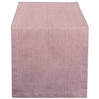 DII Chambray Kitchen, Tabletop Collection, Barn Red, 14x108 Table Runner